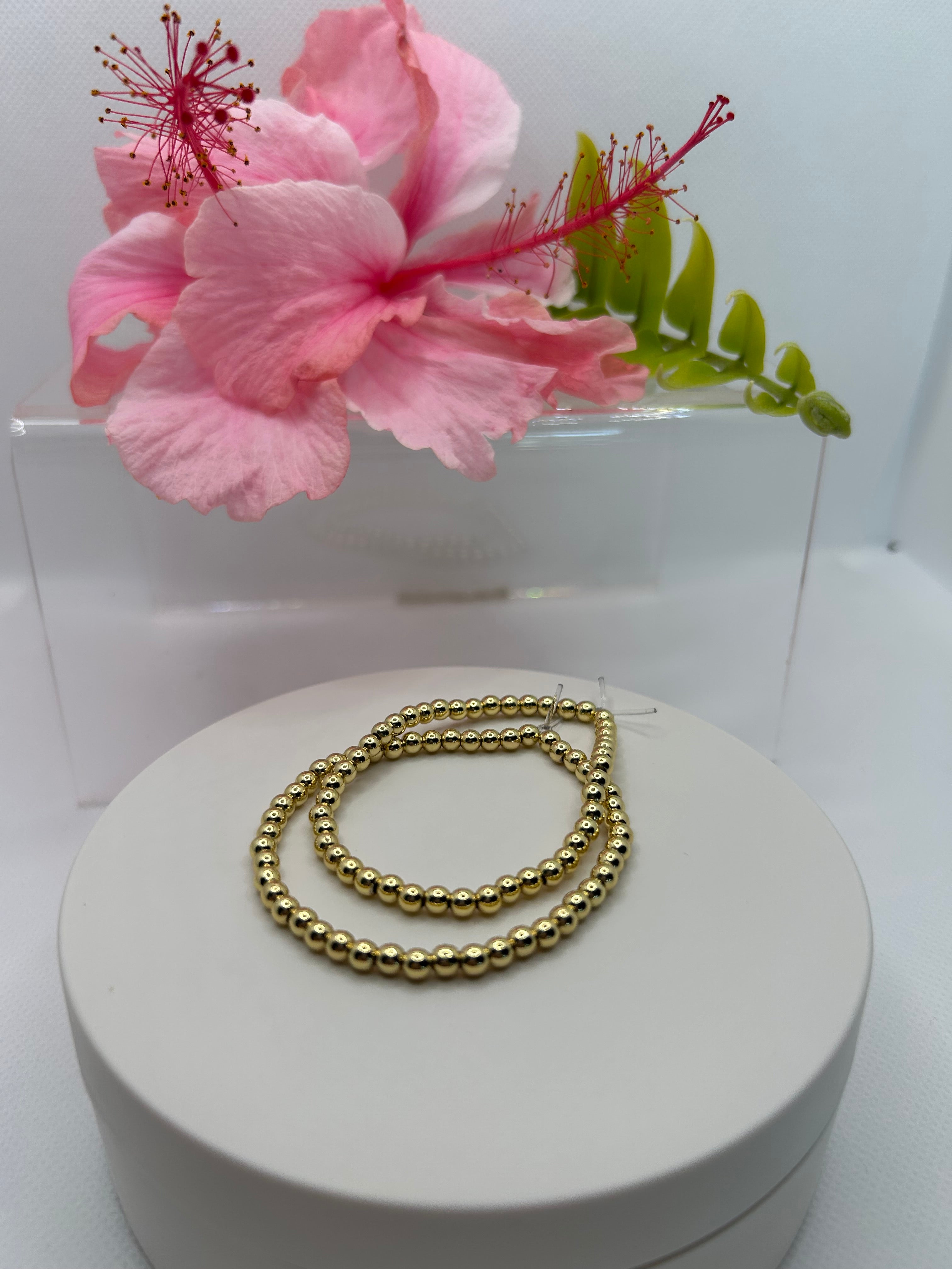 Gold Stretchy Bracelets