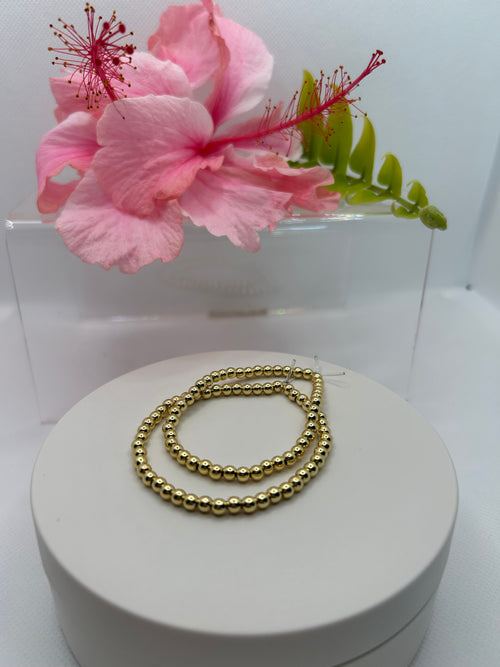 Gold Stretchy Bracelets