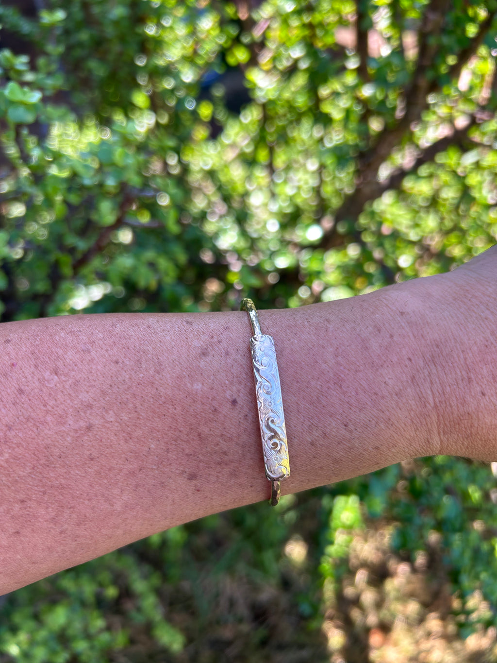 Heirloom Bar Bangle