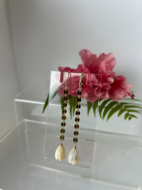 Coin Chain Earrings