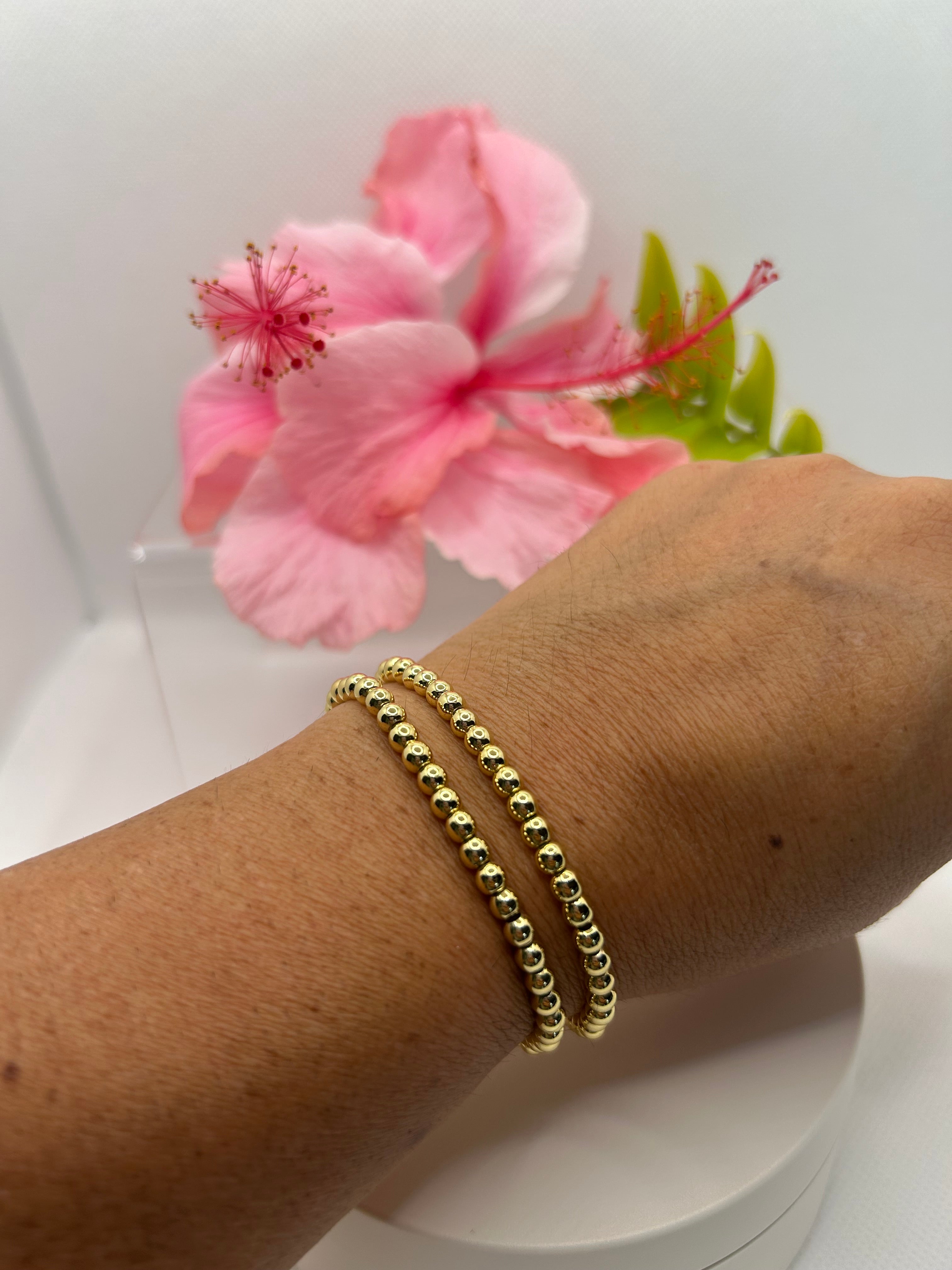 Gold Stretchy Bracelets