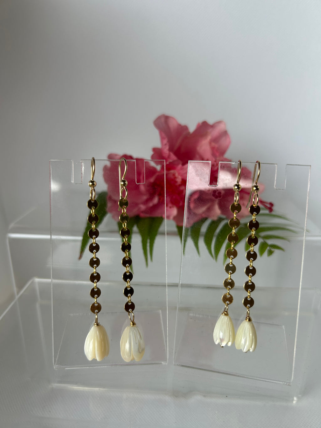 Coin Chain Earrings