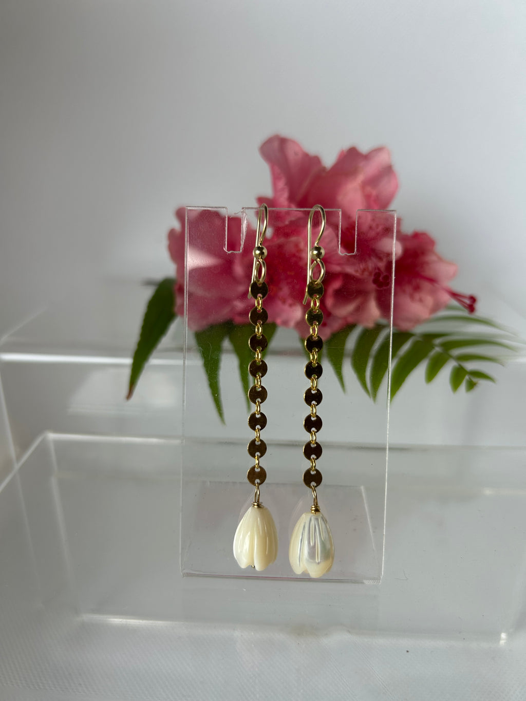 Coin Chain Earrings