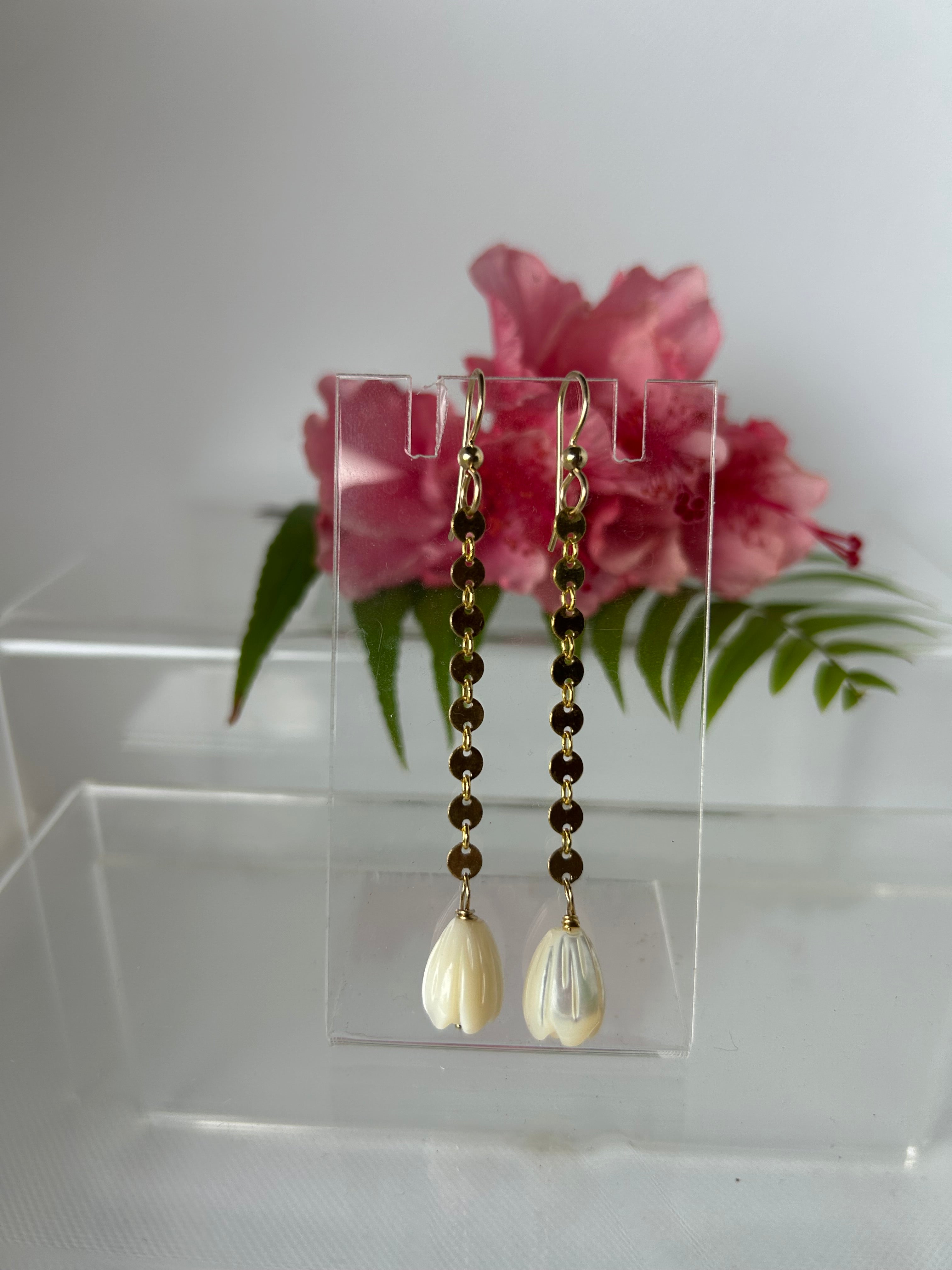 Coin Chain Earrings