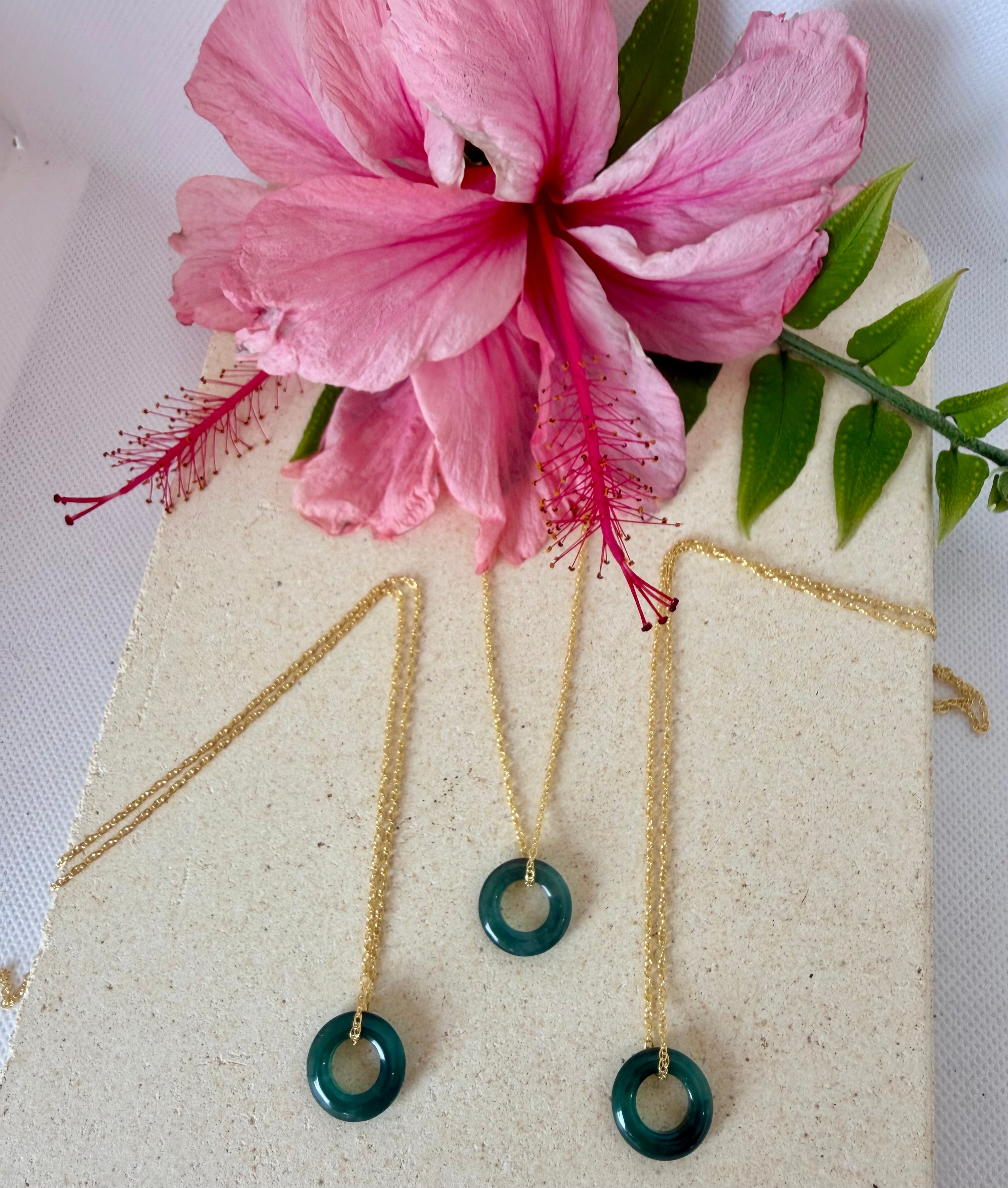 Blue Jade Necklace