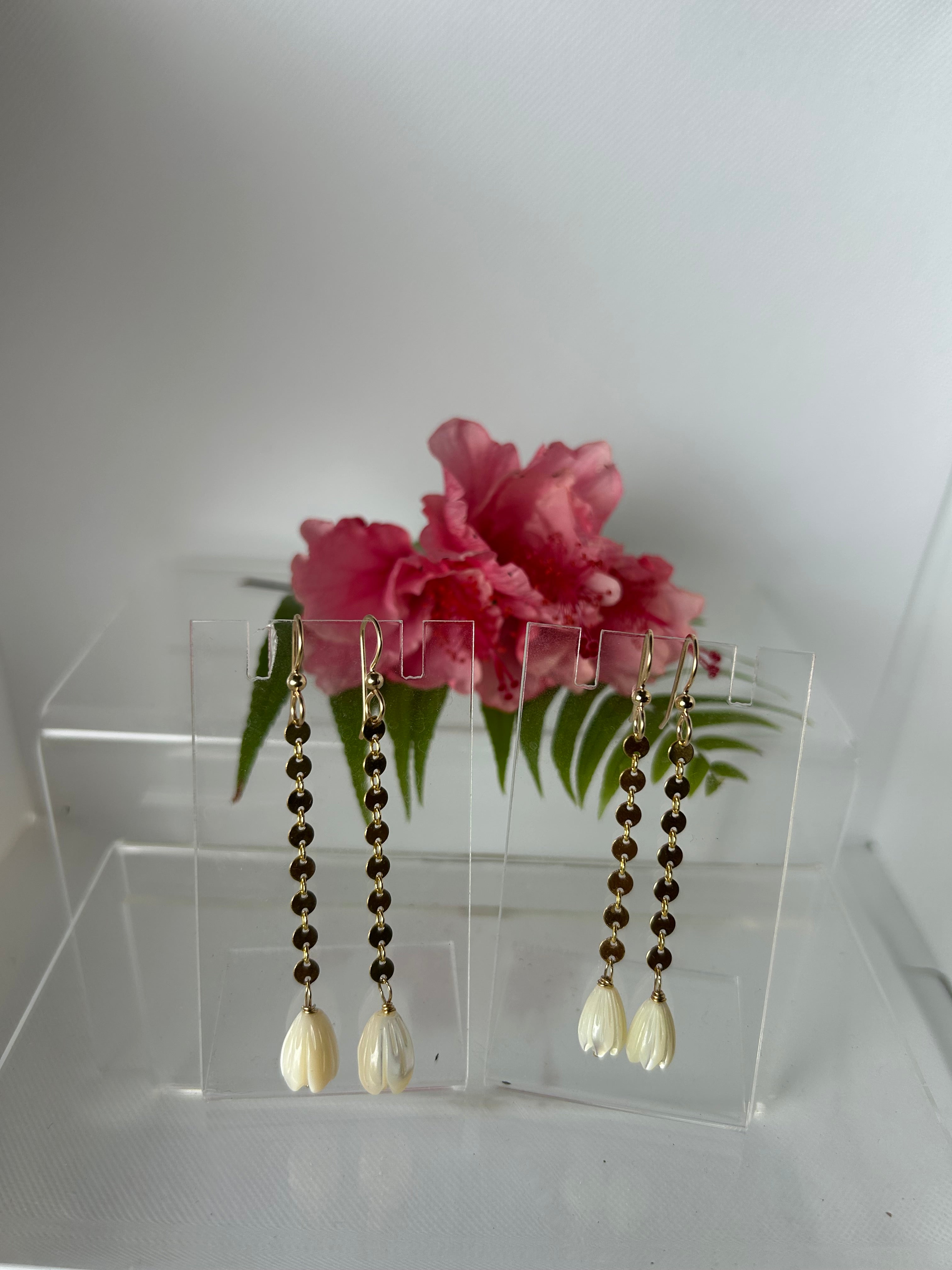 Coin Chain Earrings