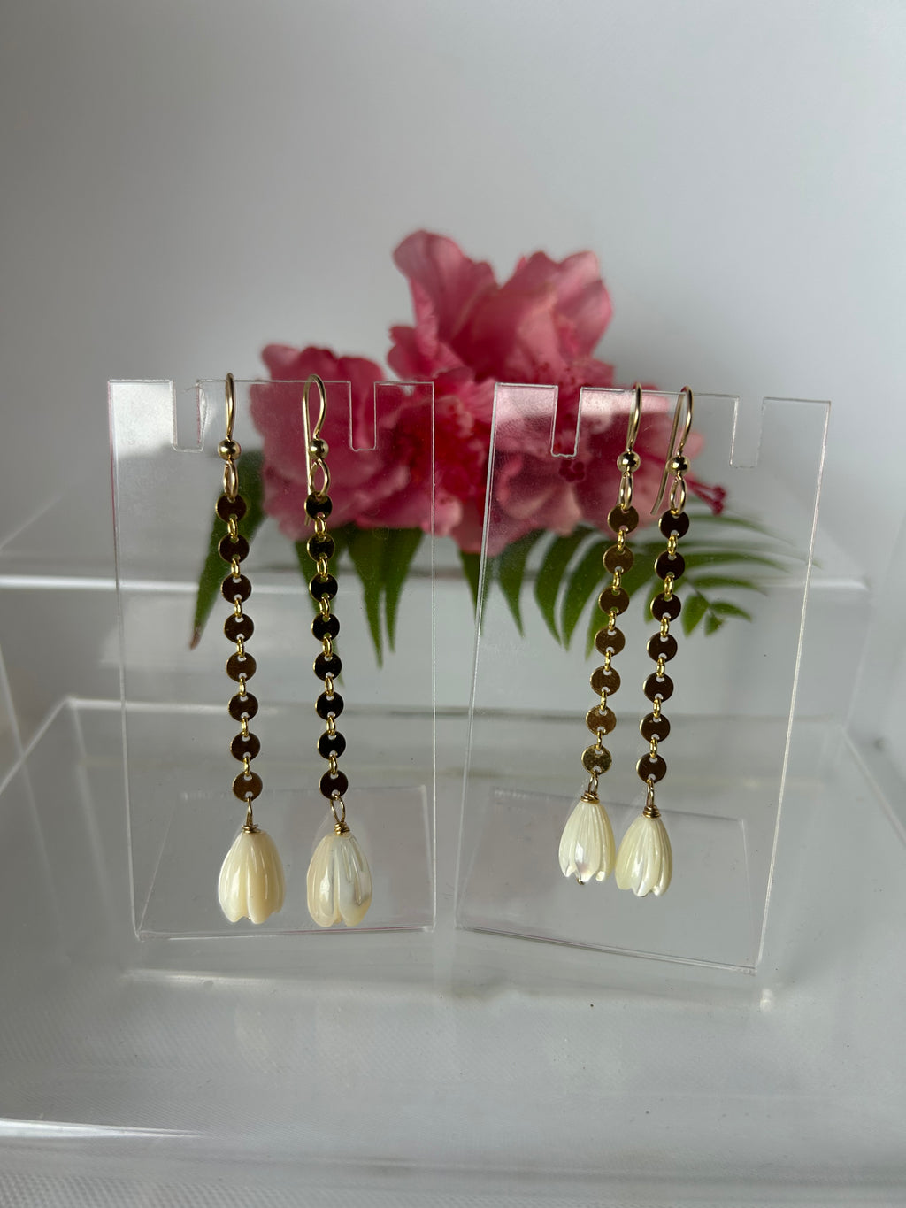 Coin Chain Earrings
