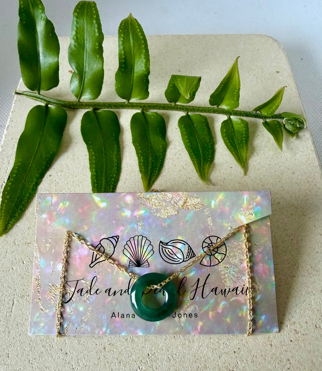 Blue Jade Necklace