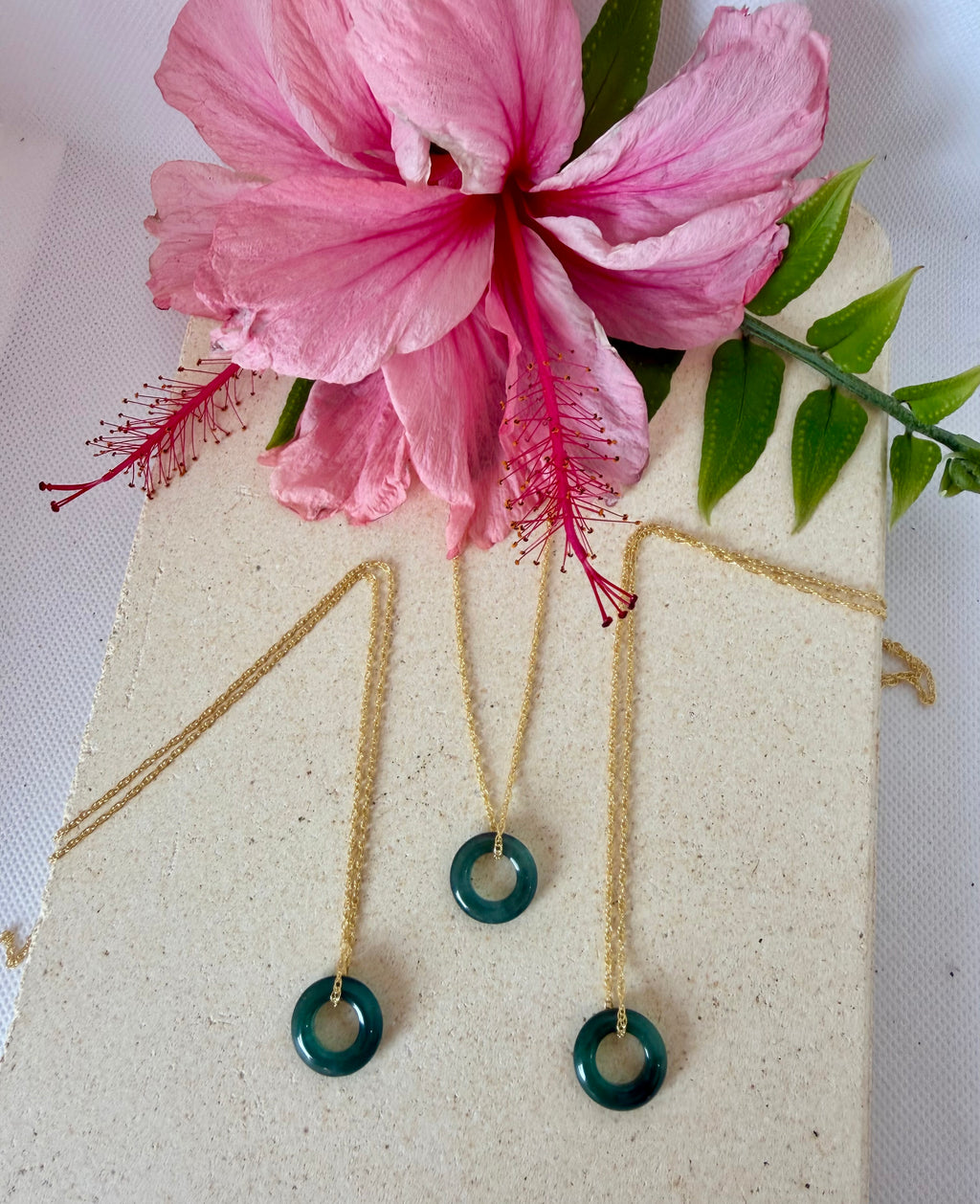 Blue Jade Necklace