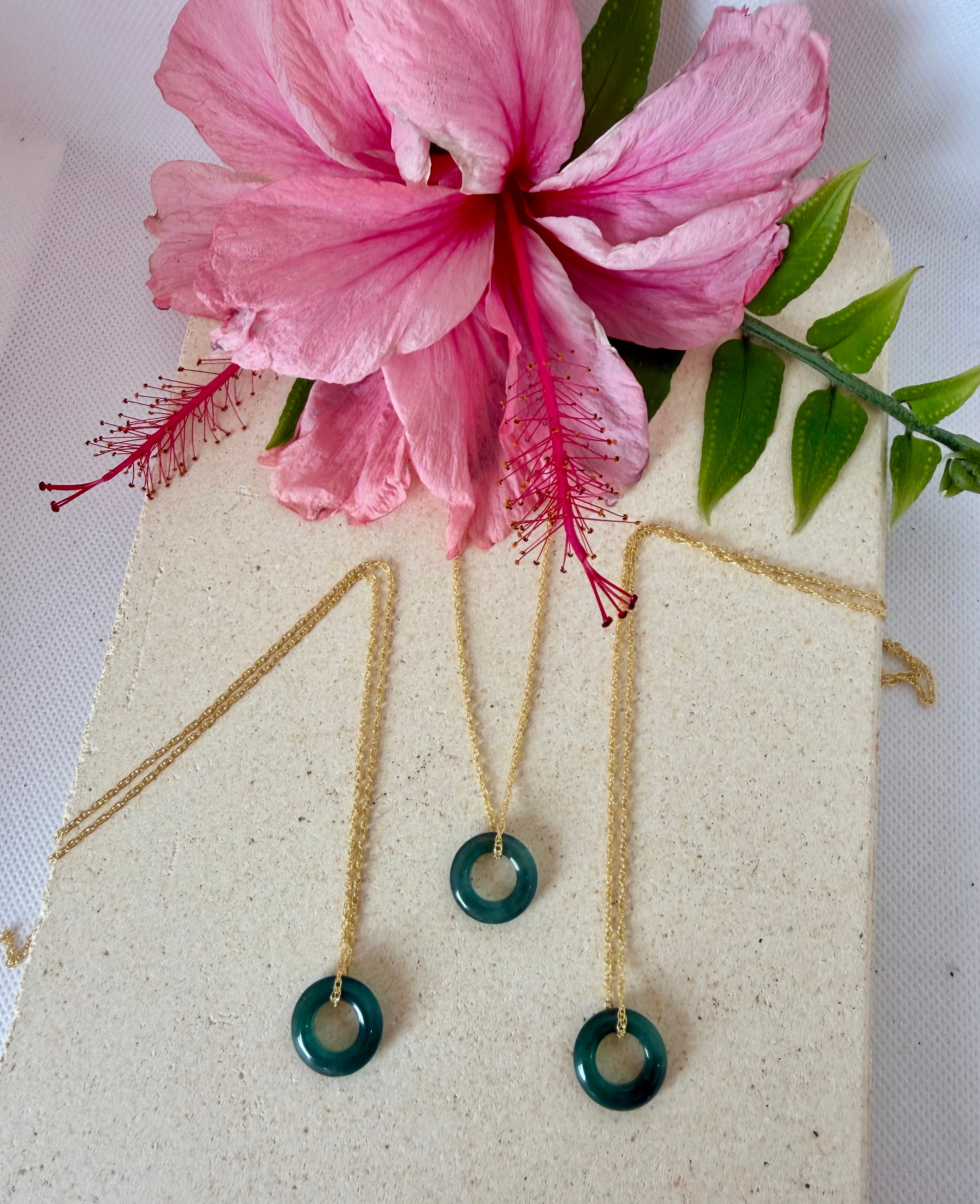 Blue Jade Necklace