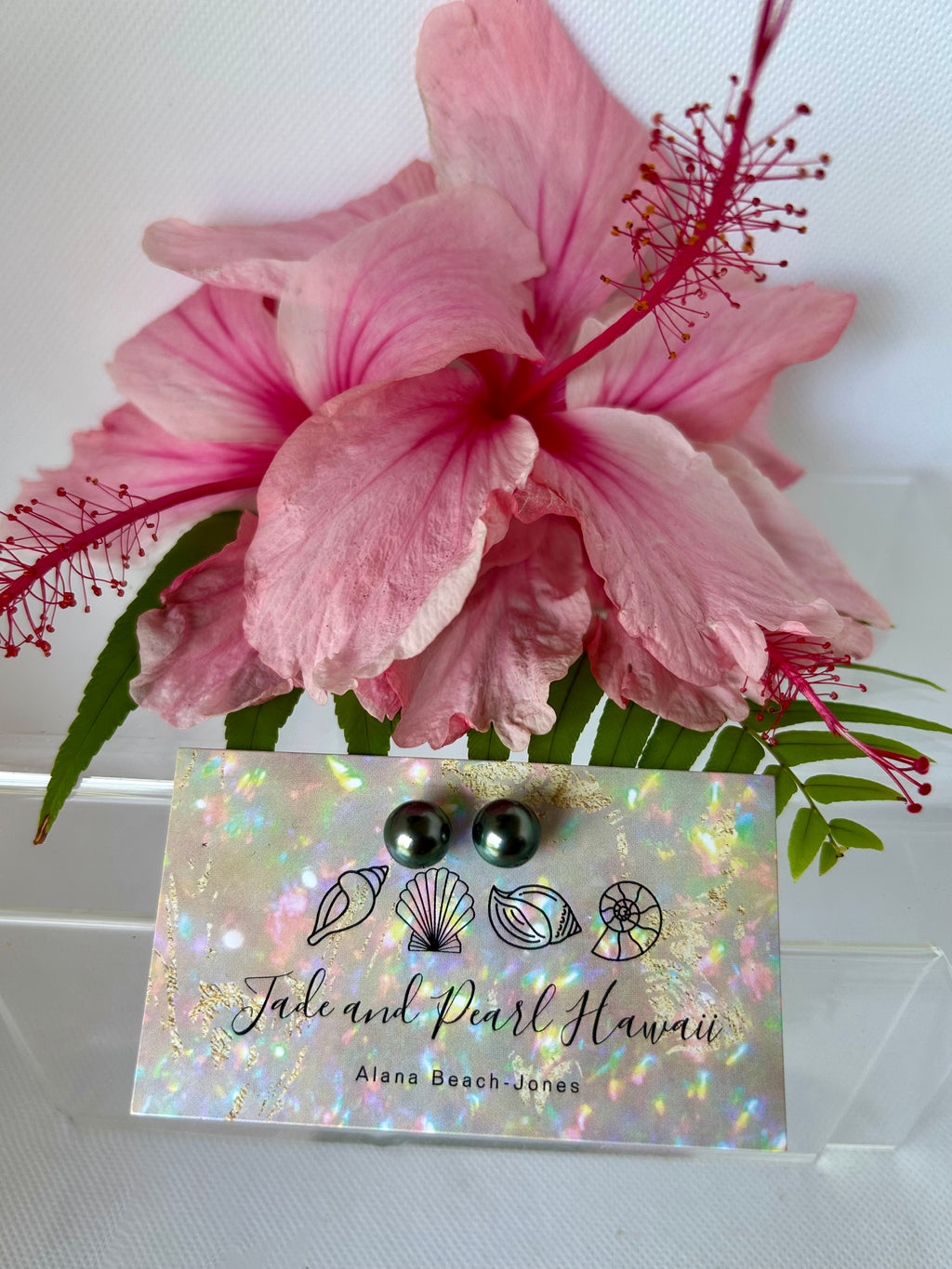 Tahitian Pearl Stud Earrings