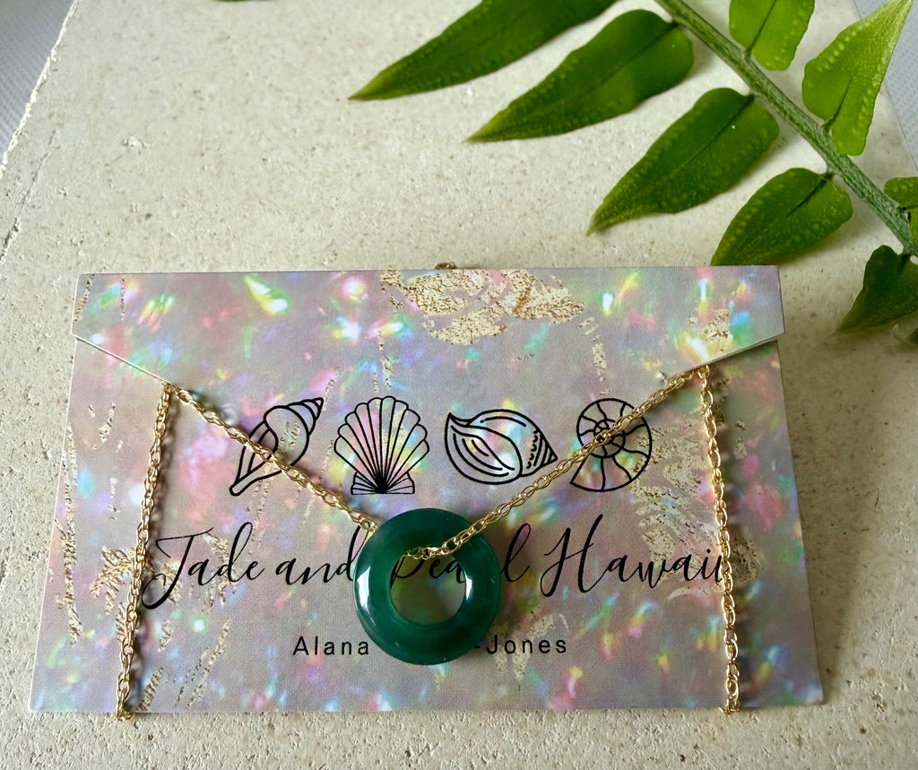Blue Jade Necklace