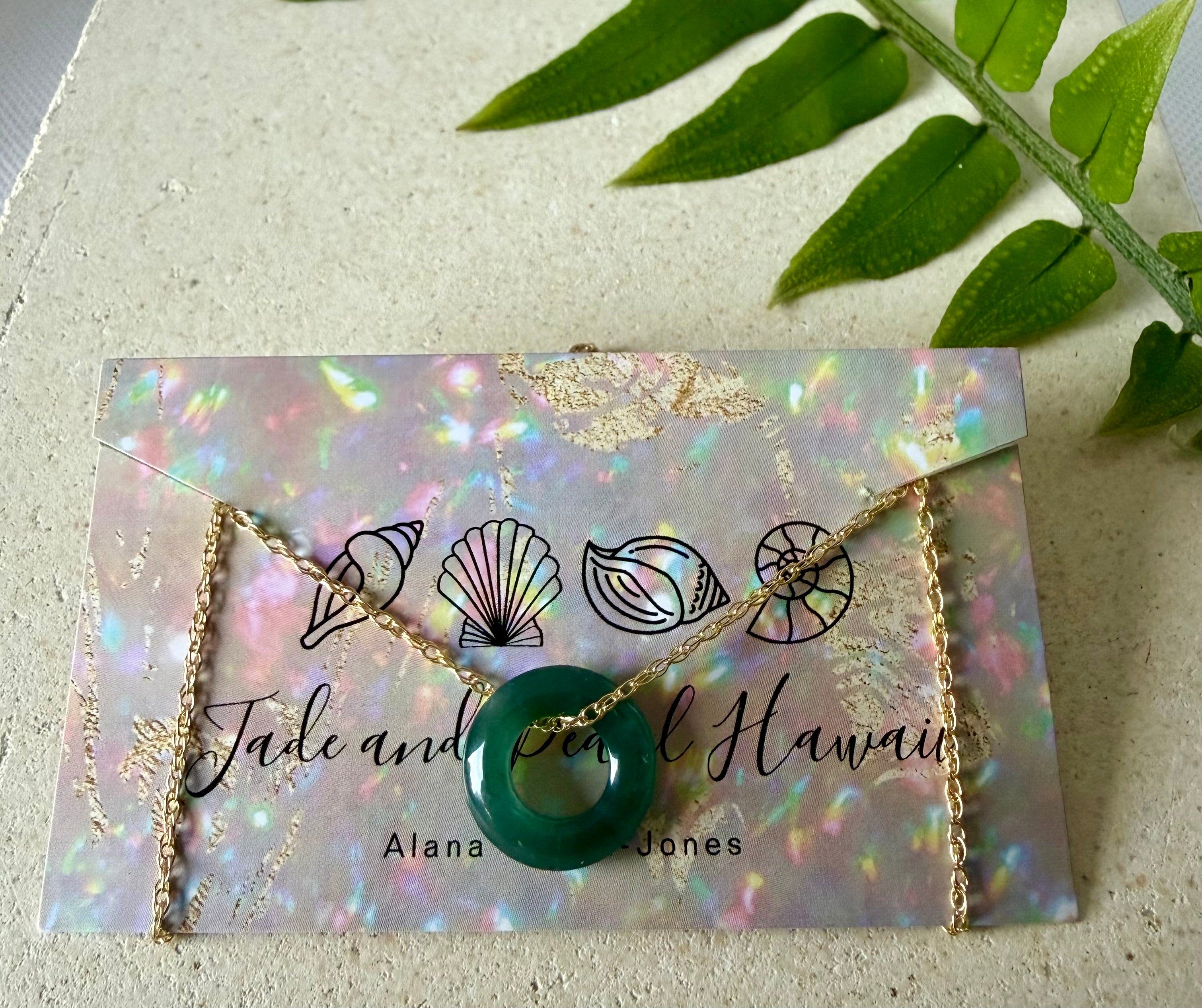 Blue Jade Necklace