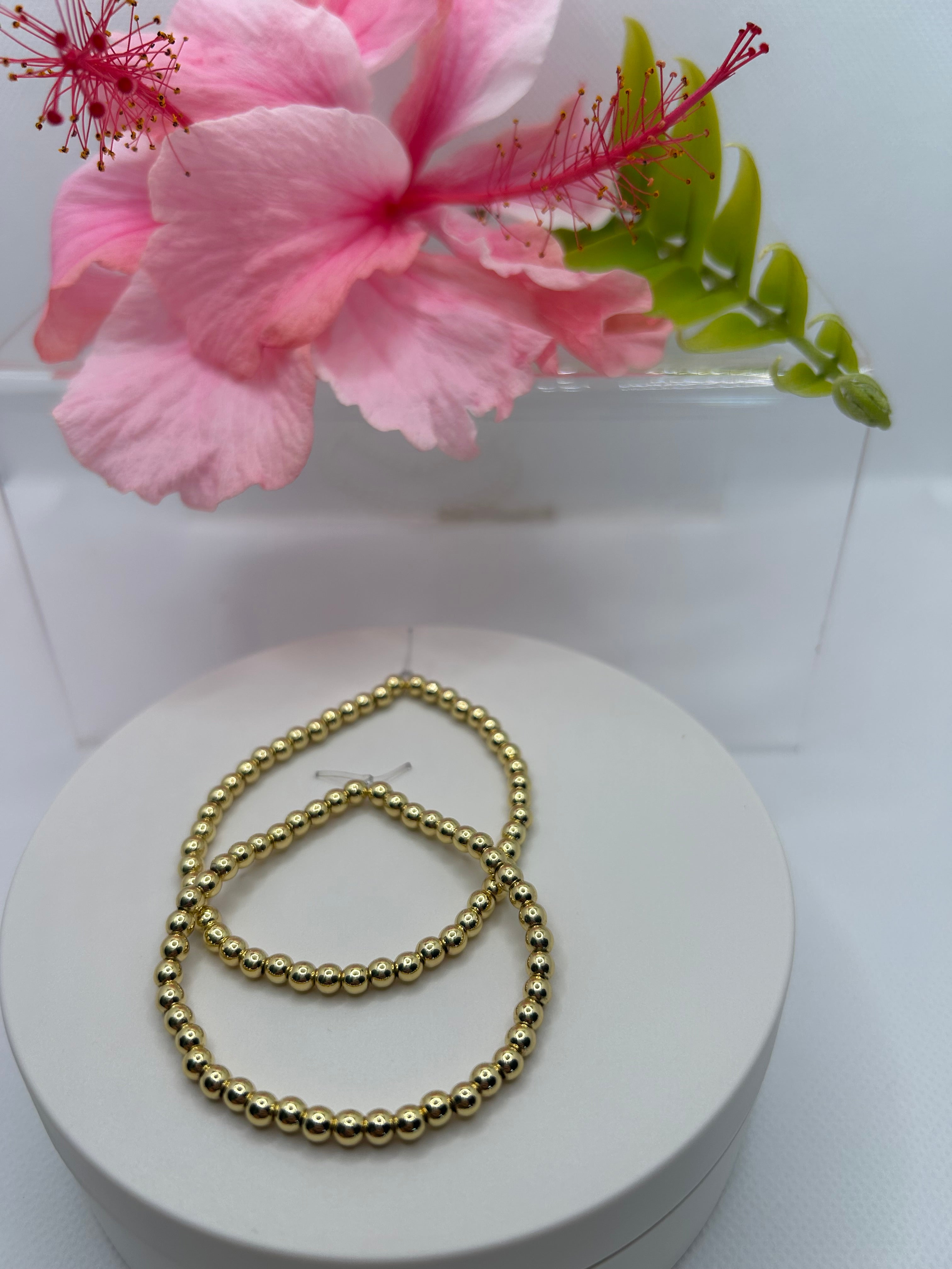 Gold Stretchy Bracelets