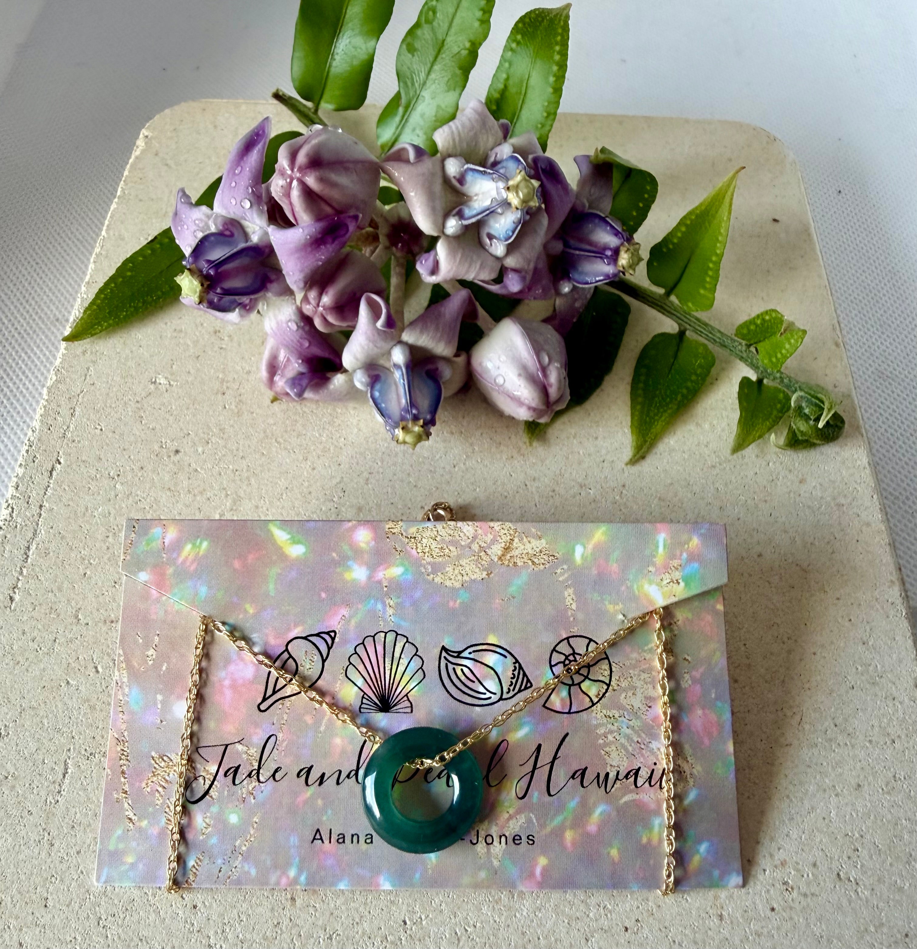 Blue Jade Necklace