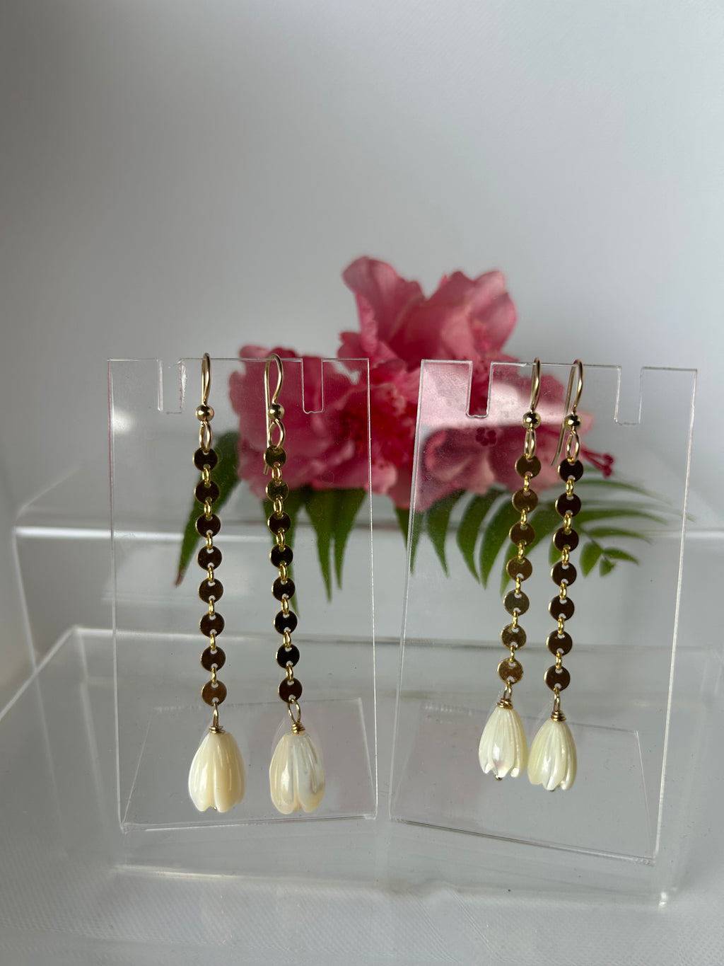 Coin Chain Earrings