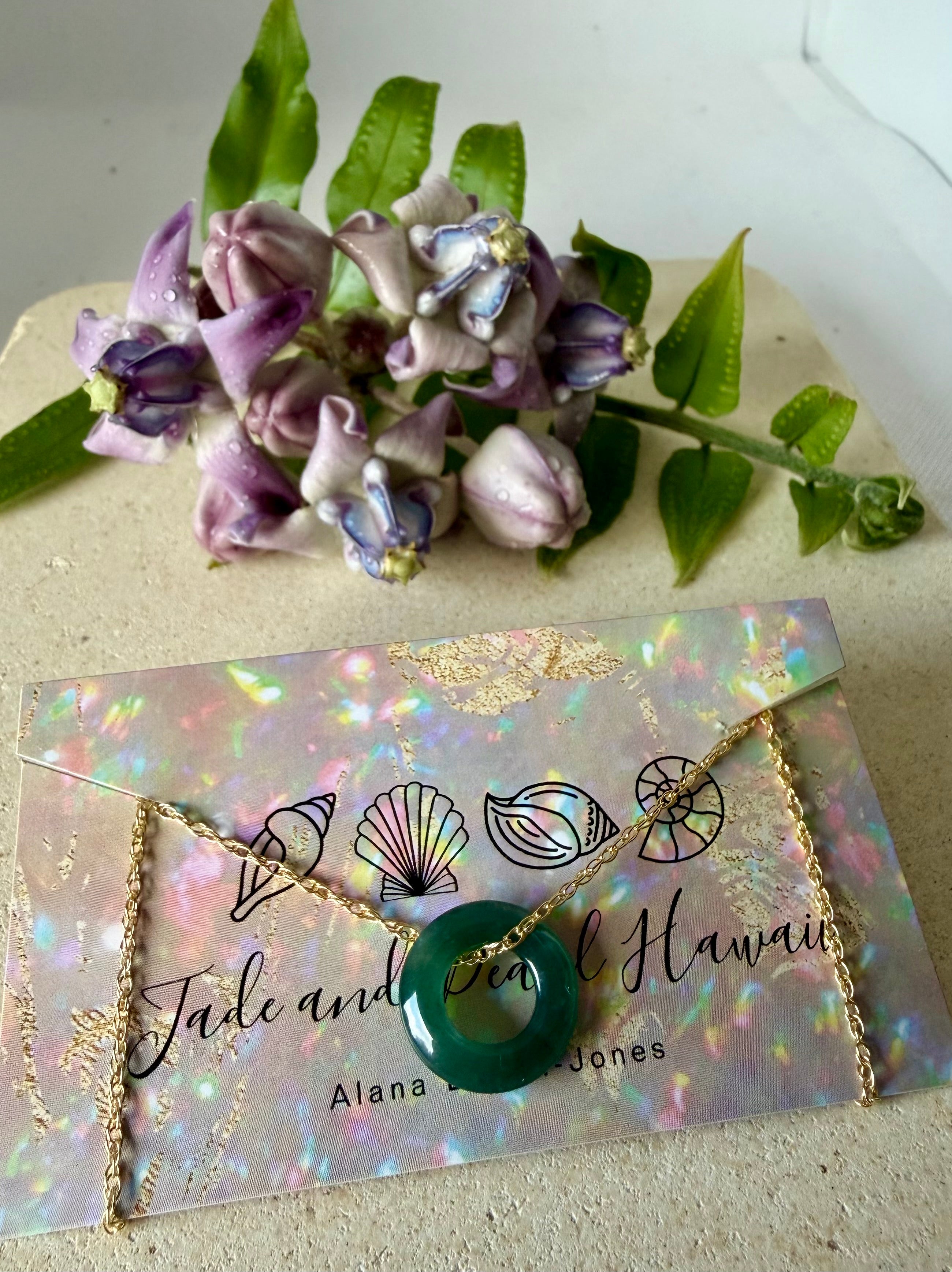Blue Jade Necklace