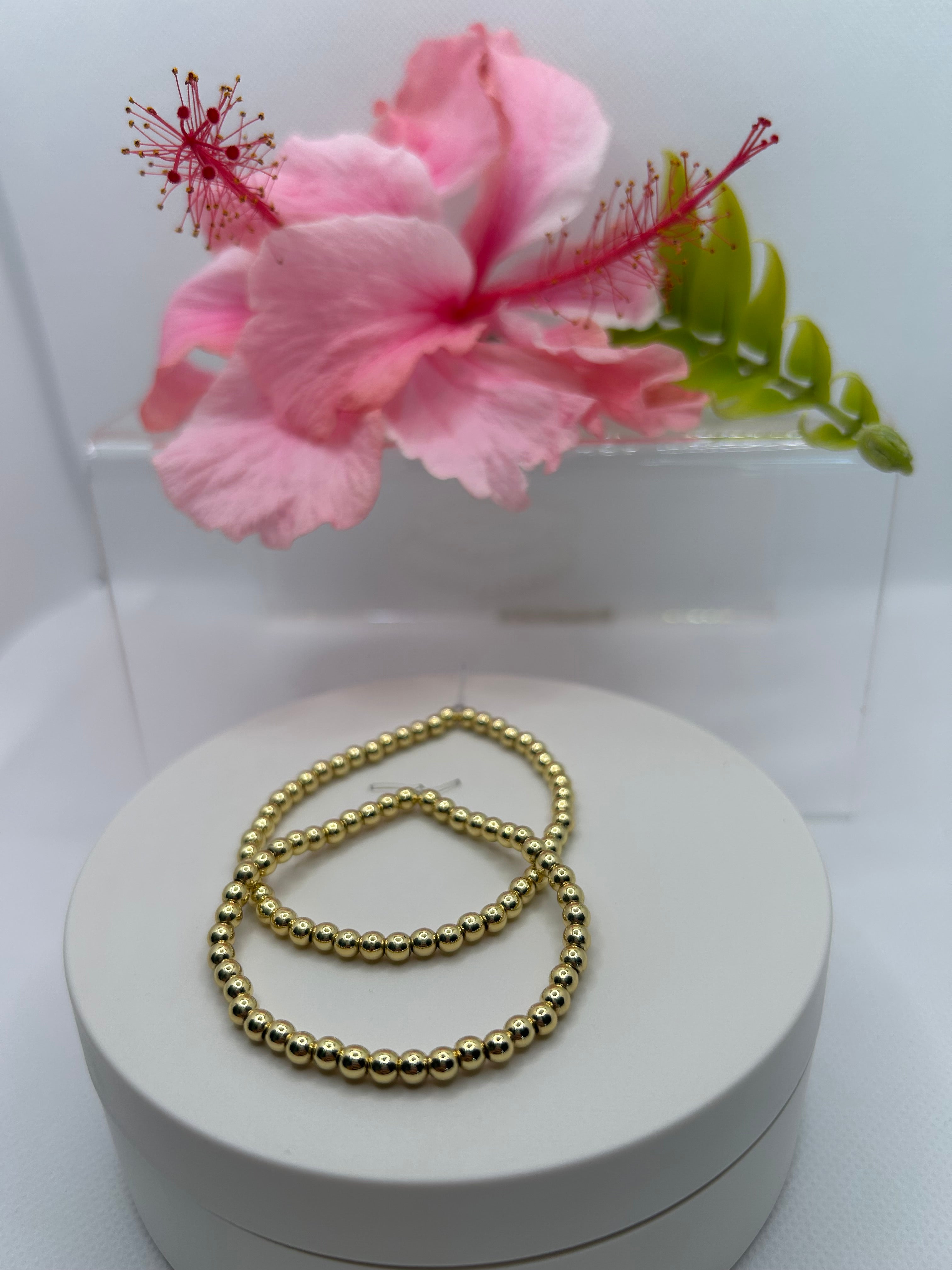Gold Stretchy Bracelets